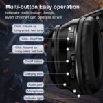 ONIKUMA B90 RGB Lighting Wireless Bluetooth Headphone(Black) - Image 3