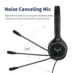 SOYTO SY-G30C Long Microphone Wired Noise Cancelling Ergonomic Gaming Headset, Interface:3.5mm(Black) - Image 4