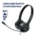 SOYTO SY-G30C Long Microphone Wired Noise Cancelling Ergonomic Gaming Headset, Interface:3.5mm(Black) - Image 5