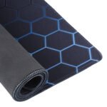 Anti-Slip Rubber Cloth Surface Game Mouse Mat Keyboard Pad, Size:70 x 30 x 0.2cm(Blue Honeycomb) - Image 5