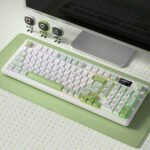 LANGTU L98 Wireless RGB Tri-mode Mechanical Gaming Keyboard(Green)