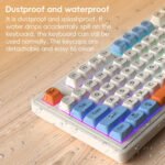 LANGTU L98 Wireless RGB Tri-mode Mechanical Gaming Keyboard(Green) - Image 9