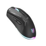 ONIKUMA CW917 RGB 4800DPI Dual Mode Wired + 2.4GHz Wireless Mouse(Black) - Image 2