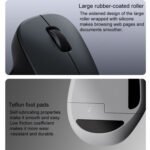 Original Xiaomi XMWXSB04YM 2.4GHz Portable Wireless Mouse Comfort Edition(Grey) - Image 7