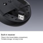 Original Xiaomi XMWXSB04YM 2.4GHz Portable Wireless Mouse Comfort Edition(Grey) - Image 8