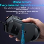 Yesido KB20 USB 7200DPI RGB Wired Mouse(Black) - Image 5