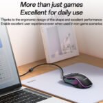 Yesido KB20 USB 7200DPI RGB Wired Mouse(Black) - Image 7