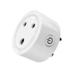 10A Mini Smart WiFi Socket Small South Africa / India Plug Remote Control Timer Switch Electrical Power Adapter with Alexa - Image 2