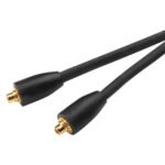 ZS0105 Headphone Audio Cable for Shure SE215 UE900 SE425(Black) - Image 4