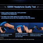 KOTION EACH G2000 Over-ear Game Gaming Headphone Headset Earphone Headband with Mic Stereo Bass LED Light for PC Gamer,Cable Length: About 2.2m(Orange + Black) - Image 12