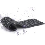 JA-11 108-keys Foldable Silicone Bluetooth Keyboard - Image 4