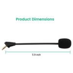 ZS0201 Computer Headset Replacement Microphone for HyperX Cloud Alpha S - Image 4