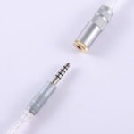 ZS0021 3.5mm Male to 4.4mm Female Balance Adapter Cable (Silver) - Image 3
