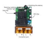 AC 220V 30A Channel High Power Low Consumption Universal Industrial Lifter Control Wireless Remote Controller Switch - Image 5
