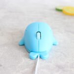 Cute Cartoon Wired Mouse Girl Office Home Laptop  Mouse(Blue) - Image 7