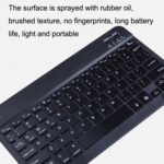 10 Inch RGB Colorful Backlit Bluetooth Keyboard And Mouse Set For Mobile Phone / Tablet(Black) - Image 4