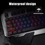 K680 Rechargeable Wireless Keyboard and Mouse Set(Black Mixed Color) - Image 7