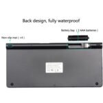 USB External Notebook Desktop Computer Universal Mini Wireless Keyboard Mouse, Style:Keyboard and Mouse Set(Silver) - Image 7