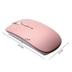 USB External Notebook Desktop Computer Universal Mini Wireless Keyboard Mouse, Style:Keyboard and Mouse Set(Silver) - Image 9