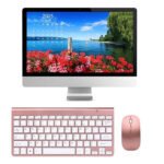 USB External Notebook Desktop Computer Universal Mini Wireless Keyboard Mouse, Style:Keyboard and Mouse Set(Silver) - Image 10