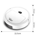 Household Automatic Smart Charging Sweeping Robot, Specification: White - Image 3