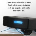 GEERLEPOL Smart Home Automatic Refilling Sweeping Robot, High Configuration Support Mobile Phone APP(Black) - Image 6