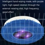 K333 Fully Automatic Dry Wet Two-Purpose Smart Sweeping Machine(Elegant White) - Image 4