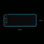 K9186 Multifunctional RGB Lighting Mouse Pad With Wireless Charger(Colorful) - Image 3