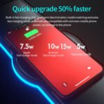 K9186 Multifunctional RGB Lighting Mouse Pad With Wireless Charger(Colorful) - Image 6