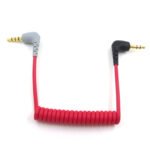 For BOYA / RODE SC7 TRS to TRRS Wireless Lavalier Microphone Cable