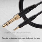 2m For ATH-M50X / M40X / M60X / M70X Headset Audio Cable Replacement Cable(Black) - Image 2