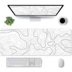 Large Abstract Mouse Pad Gamer Office Computer Desk Mat, Size: 300 x 800 x 2mm(Abstract Fluid 28) - Image 5