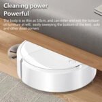 Intelligent Sweeper Robot Home Automatic 3 In 1 Integrated Cleaning Machine Vacuum Cleaner, Style: Rechargeable White - Image 6