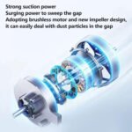 Intelligent Sweeper Robot Home Automatic 3 In 1 Integrated Cleaning Machine Vacuum Cleaner, Style: Rechargeable White - Image 7