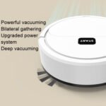 Automatic Mini Sweeping Robot Mopping Sweeping Suction 3 In 1 Cleaning Machine, Color: Black Battery - Image 3