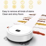 Automatic Mini Sweeping Robot Mopping Sweeping Suction 3 In 1 Cleaning Machine, Color: Black Battery - Image 7