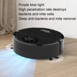 Intelligent Sweeping Robot Sweeping Mopping Suction 3 In 1 Cleaning Machine(8088 Black) - Image 5