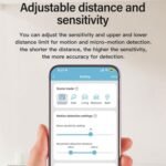 Tuya WiFi Square Human Presence Sensor Millimeter Wave Radar Detection Built-in Illuminance Sensor - Image 8