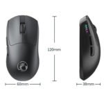 iMICE G900 6 Keys 12800DPI Gaming Mouse Rechargeable Tri-Ode Wireless Mouse(Black) - Image 10