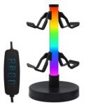KBB-81 RGB Gaming Controller Headphone Stand Ambient Light Stand, Style: Wired Control