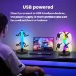 KBB-81 RGB Gaming Controller Headphone Stand Ambient Light Stand, Style: Wired Control - Image 4