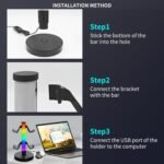 KBB-81 RGB Gaming Controller Headphone Stand Ambient Light Stand, Style: Wired Control - Image 6